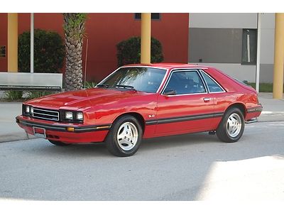 1983 mercury capri l 5k original miles 5.0l 5-speed survivor marti rare classic