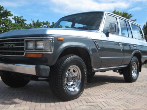 No reserve land cruiser landcruiser 4x4 collectible 1988 toyota off road fj62 88