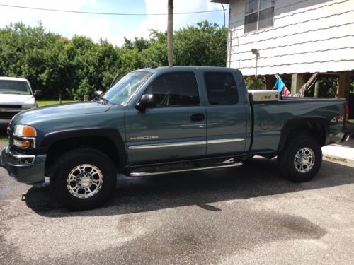 2006 gmc sierra 2500 hd 4x4 sle extended cab