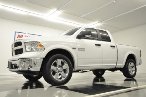 Like new 2013 ram outdoorsman 4wd quad truck hemi 4x4 white for sale 12 14