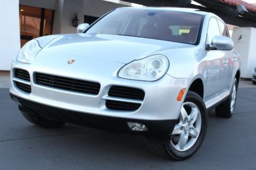 2004 porsche cayenne s. tiptronic. convenience pkg. silv/blk. clean. low price.