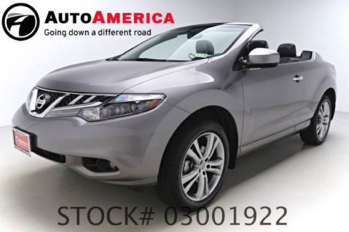 17k low miles 2011 nissan murano crosscabriolet awd convertible nav heated seats