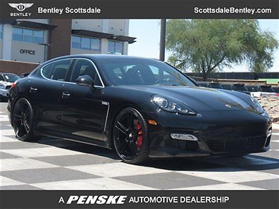 2012 porsche panamera turbo 9k miles park assist carbon interior sport package