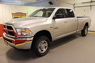 2013 dodge ram 2500 slt 3/4 ton 4x4 silver hemi long bed chrome wheel heavy duty