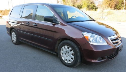 2007 honda odyssey lx hwy miles, clean, runs 100% 7 passenger