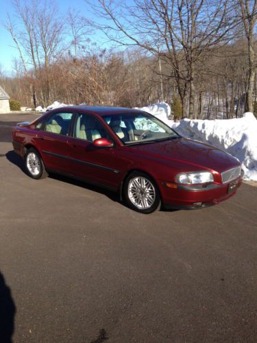 2000 volvo s80 t6 sedan 4-door 2.8l