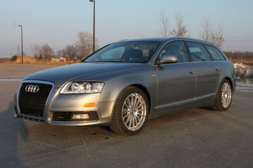 2010 audi a6 avant 3.0t premium plus sport nav, quartz gray