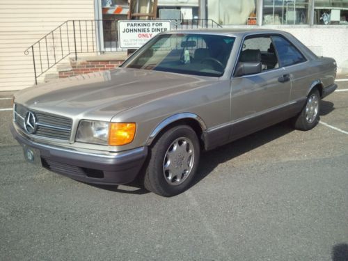 1985 mercedes 500 560 sec,8 cylinder ,2 door coupe european