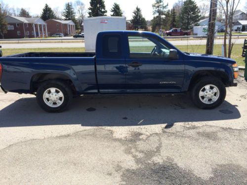 2004 gmc canyon z71 sle, 2.8l, salvage, damaged, rebuildable chevy colorado