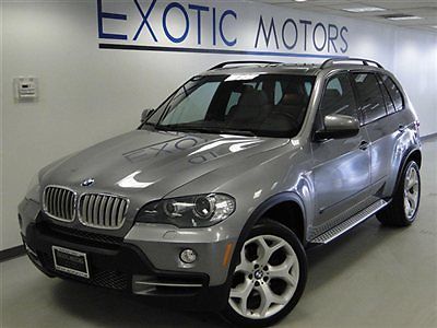 2007 bmw x5 4.8i awd! nav rear-cam 3rd-row pano sport-pkg htd-sts xenon 20&#034;whls