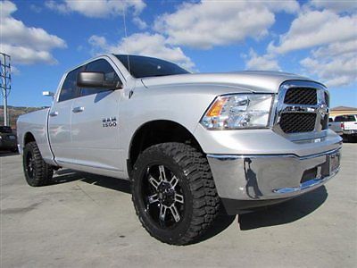 Find new 13 Ram 1500 Quad cab 4x4 silver new leveling kit 20 RBP wheels ...