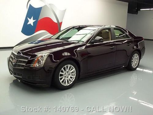 2010 cadillac cts luxury sedan pano sunroof nav 38k mi texas direct auto