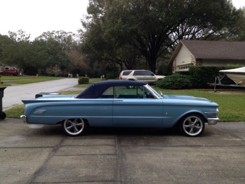 1963 mercury comet convertible 351w v8 tremec 5spd cruiser hot rod classic ford!