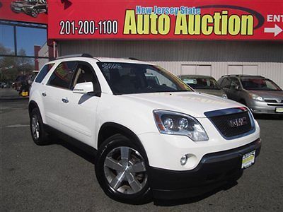 10 acadia slt-1 leather 3rd row seating pre owned 20&#034; alloy wheels back up cam