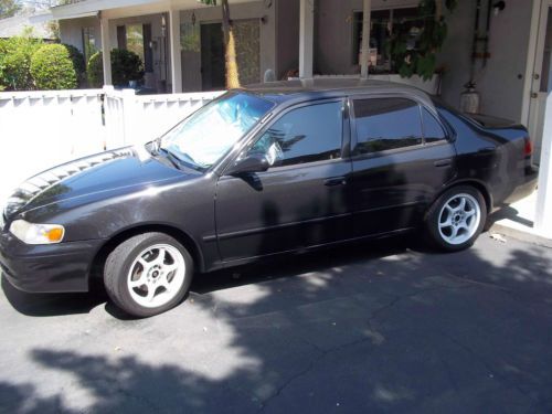 1999 toyota corolla ce sedan 4-door 1.8l clean daily driver, no reserve