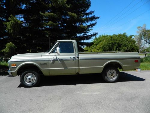 1971 chevrolet chevy c10 custom /10 4x4 4wd 350 w/ turbo 350 3 speed trans