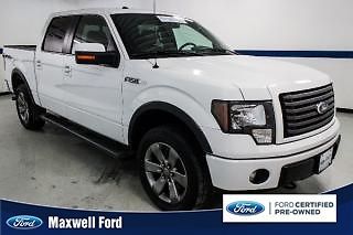 11 f150 supercrew fx4, 5.0l v8, heated leather, sunroof, navi, clean 1 owner!