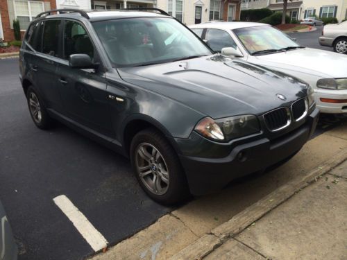 2005 bmw x3 3.0i sport utility 4-door 3.0l