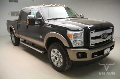 2013 king ranch crew 4x4 fx4 navigation sunroof leather heated 20s aluminum