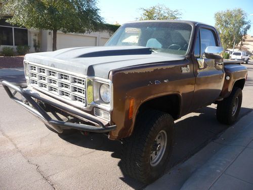 1978 chevrolet c-10 4x4 stepside 454 1 ton dana