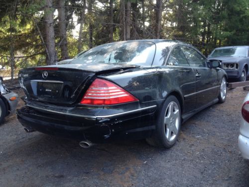 2004 mercedes cl500, rebuildable, repairable, no reserve, 16,000 miles