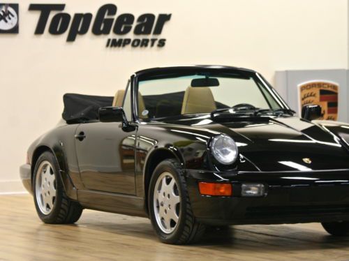 1991 porsche c4 cabriolet g50 5 speed  absolutely stunning condition all books !