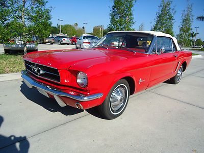 1965 ford mustang convertible