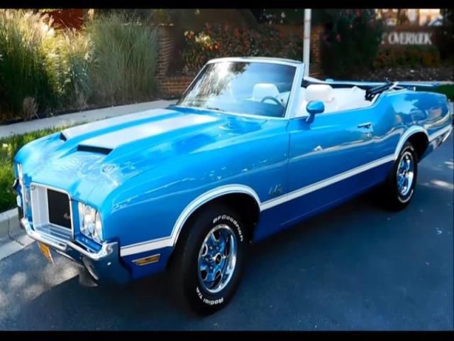 1971 oldsmobile 442 base convertible 2-door