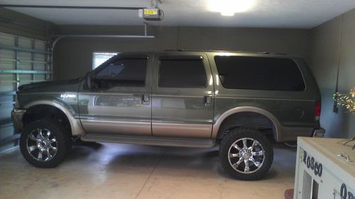 2001 ford excursion limited sport utility 4-door 7.3l