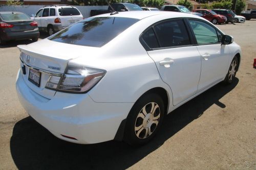 2013 honda civic hybrid w/leather