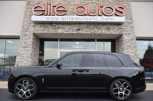 2019 rolls-royce cullinan cullinan launch edition black badge wheels 9k miles