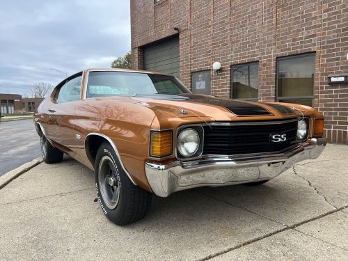 1972 chevrolet chevelle ss - 402 #s match - ac