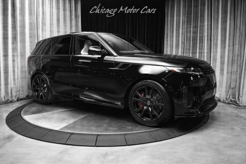 2024 land rover range rover sport sv edition one obsidian black only 900 miles