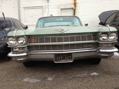 1964 cadillac sedan deville all original - professionally rebuilt engine &amp; trans