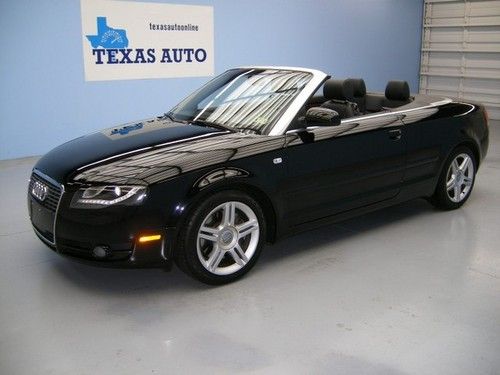 We finance!!!  2007 audi a4 cabriolet 2.0t turbocharged auto nav wood 6cd!!!