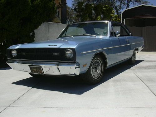 1969 dodge dart custom hardtop 2-door 3.7l street rod