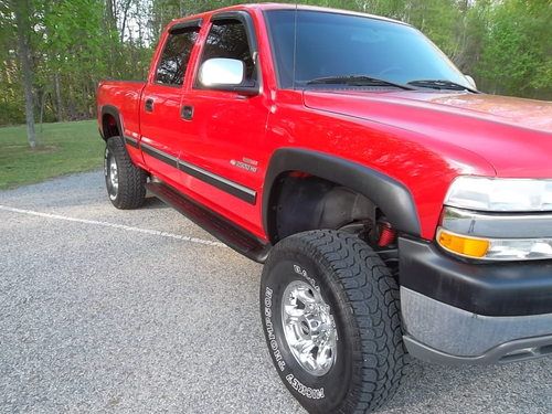 2002 chevrolet silverado 2500 hd lt crew cab pickup 4-door 6.6l