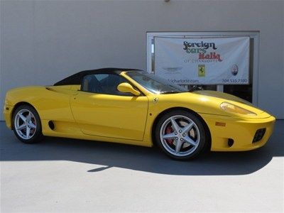 2001 spider 3.6l yellow - manual