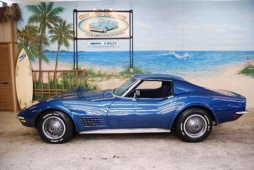 71 corvette 62k actual miles * 4 speed * great price !