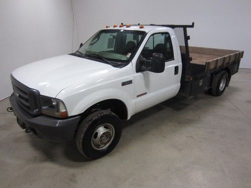 04 ford f350 6.0l turbo diesel 6 speed 4x4 regular flat xl dually co own 80 pics