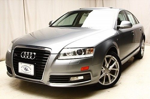 We finance!! 2010 audi a6 3.0t premiumplus awd navigation moonroof hidheadlights