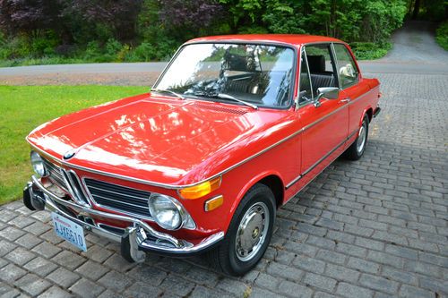 1972 bmw 2002 base sedan - one family owned, 55k miles - just serviced