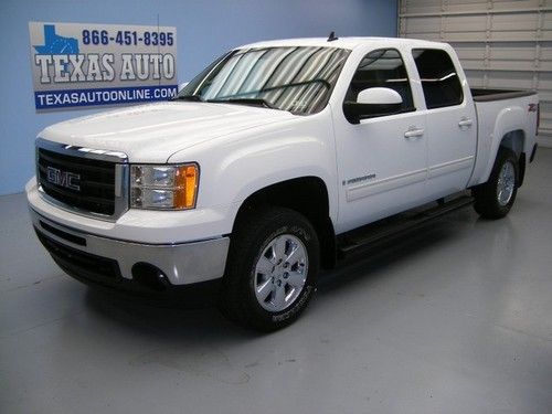 We finance!!!  2009 gmc sierra 1500 slt z-71 4x4 flex fuel auto tow bose 6 cd xm