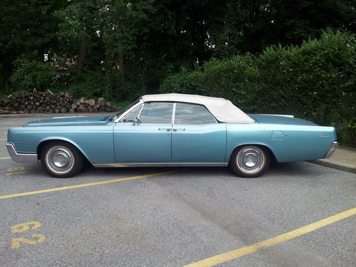 1966 lincoln continental convertable