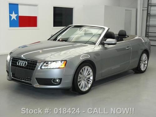 2010 audi a5 2.0t premium plus convertible nav rear cam texas direct auto