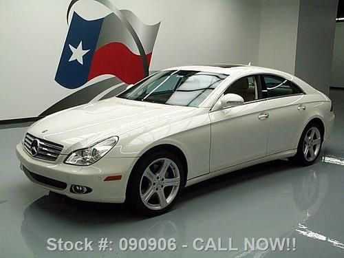 2007 mercedes-benz cls550 p2 sunroof navigation 50k mi texas direct auto