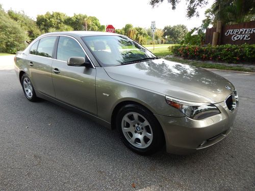 2004 bmw 525i only 38k miles 1 owner garage kept florida car