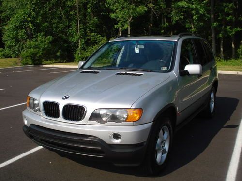 2002 bmw x5 3.0i sports utility, silver, local pickup