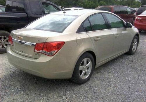 2012 chevrolet cruze lt sedan 4-door 1.4l