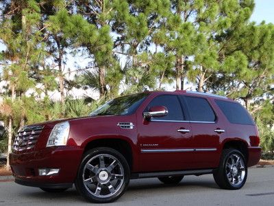 2007 escalade * no reserve * awd! fully loaded! navi dvd 22" rims moonroof tv